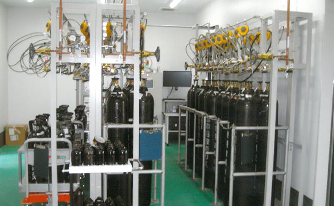 画像;ガス充填設備